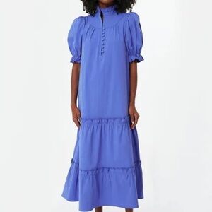 Pomander Place Blue Maxi Dress